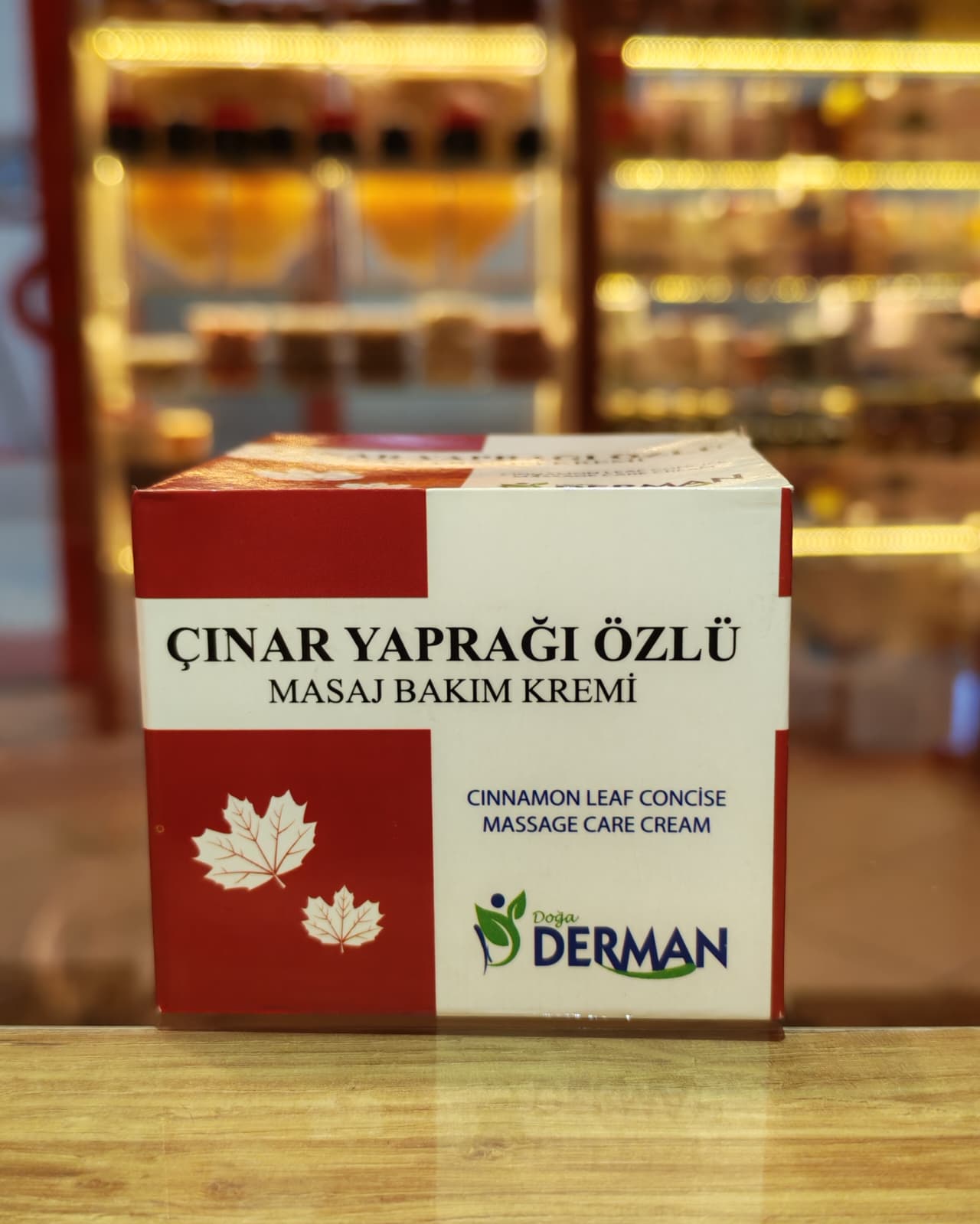 Çınar Yaprağı Özlü Masaj Bakım Kremi