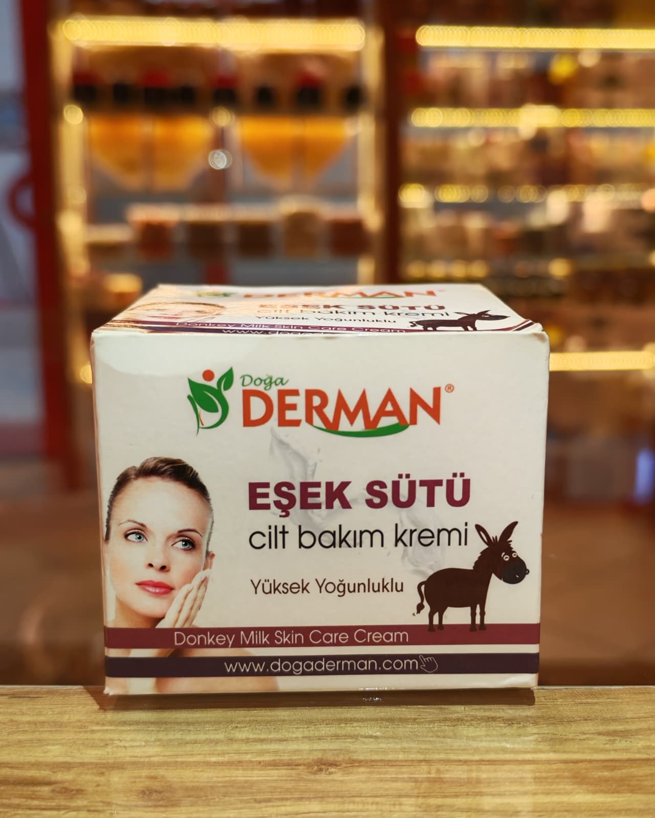 Eşek Sütü Cilt Bakım Kremi