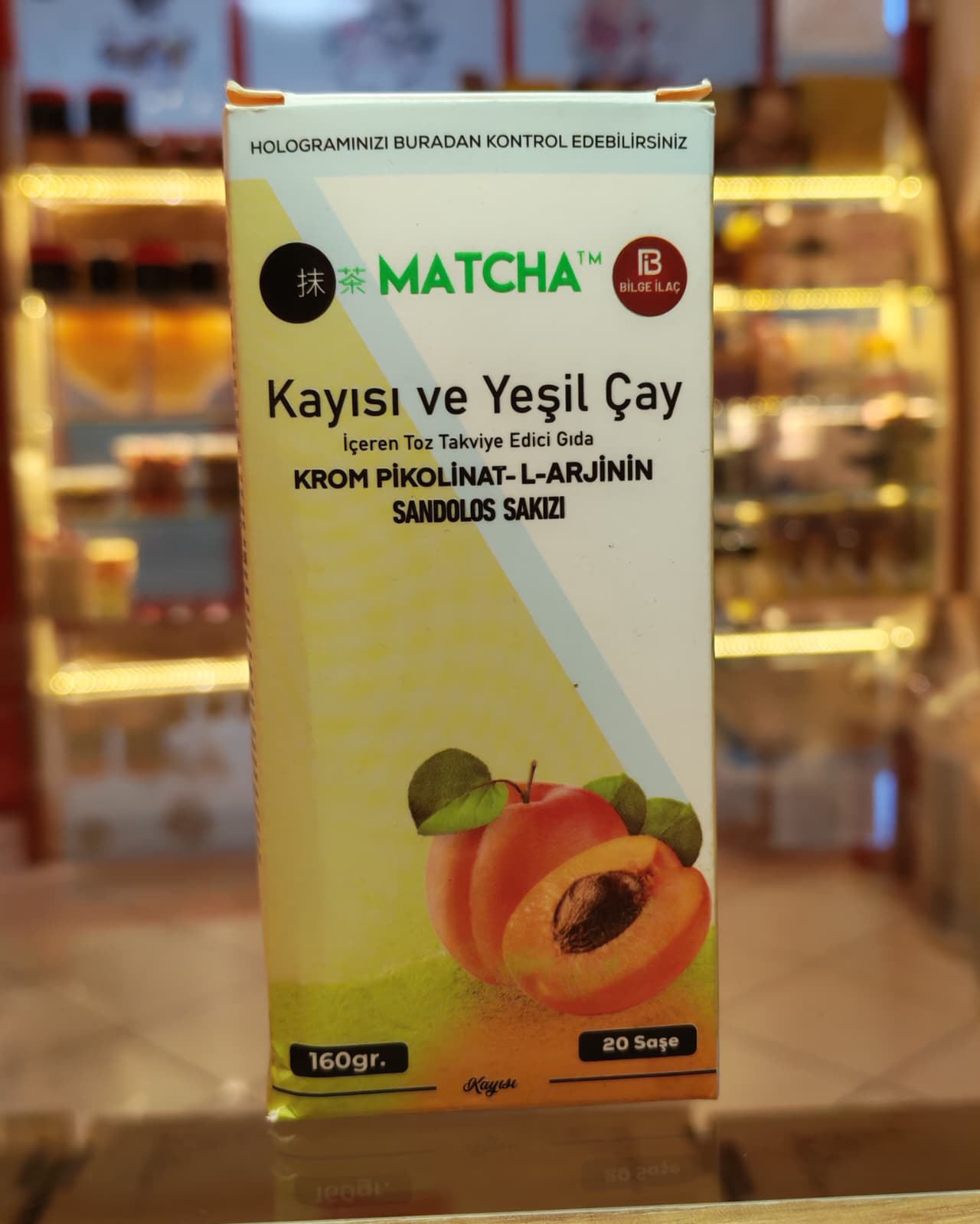 Kayısı ve Yeşil Çay