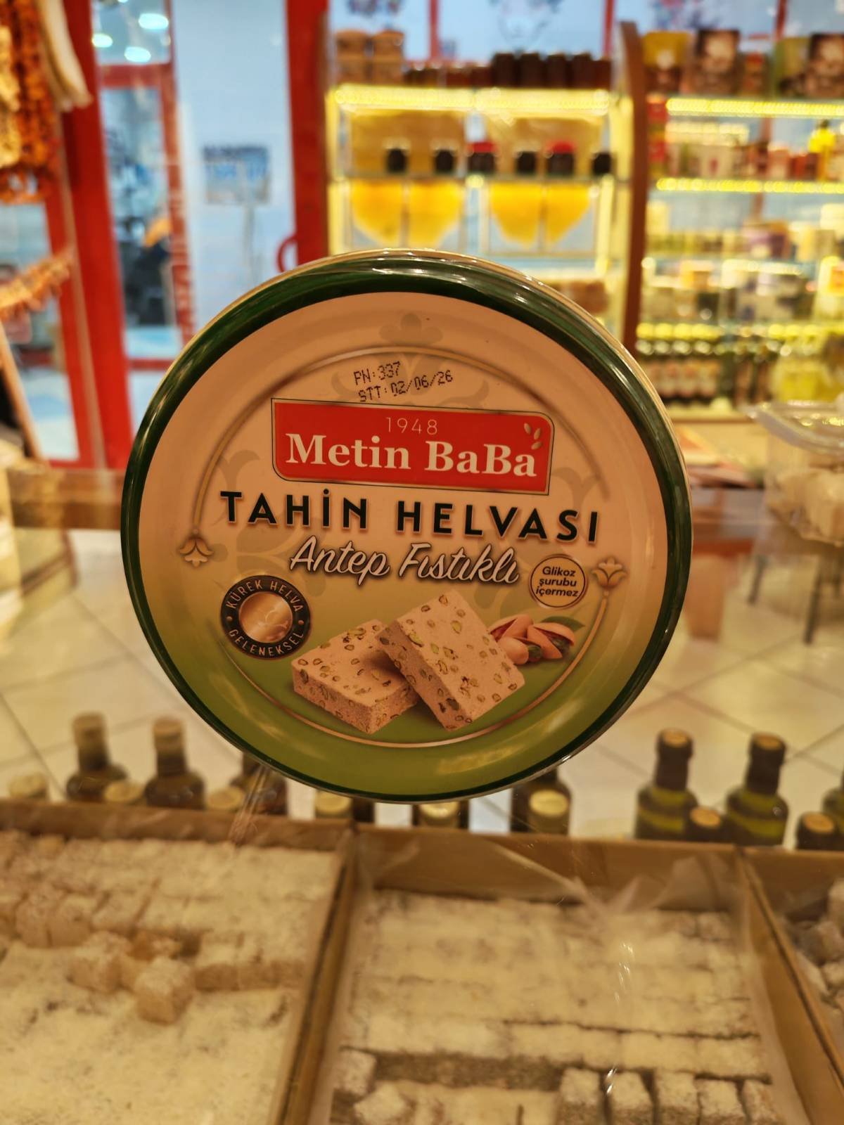 Metin Baba Antep Fıstıklı Tahin Helvası
